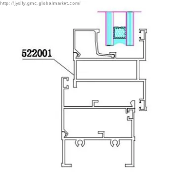 aluminum window frame covers made from Aluminum  Profile