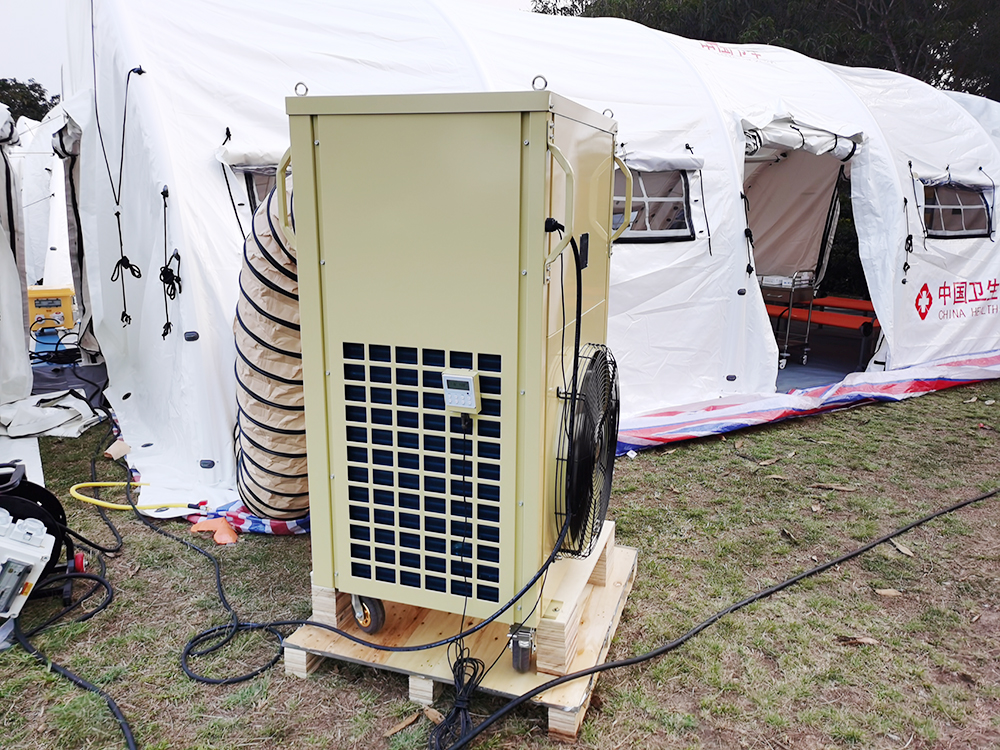 Aire acondicionado de la carpa de campamento portátil de calefacción de enfriamiento de 5ton