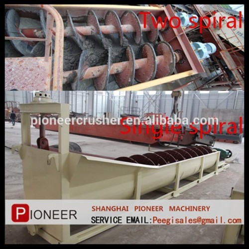 2015 Hot sale high efficiency spiral sand and stone washing machine