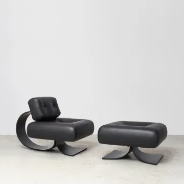 Alta Lounge Chair with Ottoman