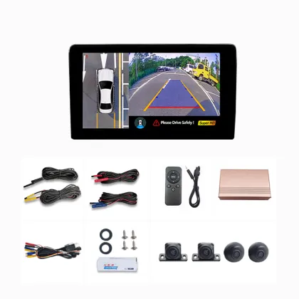 Coview 4S: 360 Degrees 4-Way Mirror Car Camera for Safe Driving and Reversing Aid