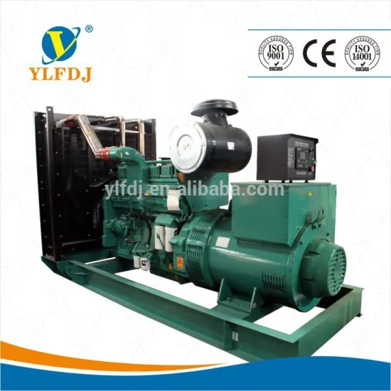 300KVA/250KW open type turbocharging diesel generator set with Cummins engine .low price, hight quality