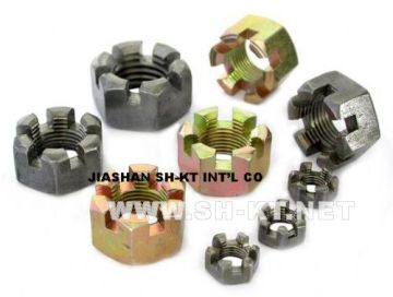 DIN935 Hex castle nuts
