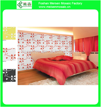 013-015 Beautiful Mosaic Patterns Decorative Linear Glass Strip Mural Design