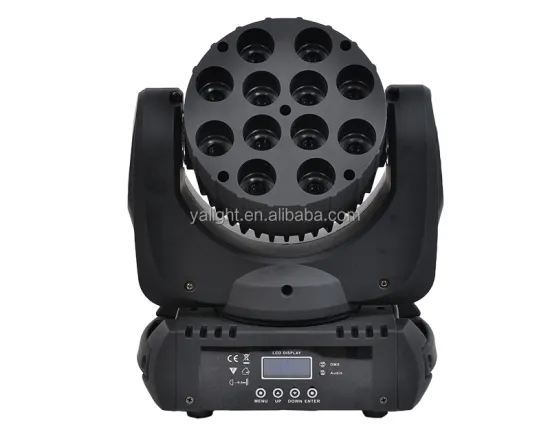 12Pcs RGBW 4in1 LED Mini Moving Head Light & 120W LED Washing Light