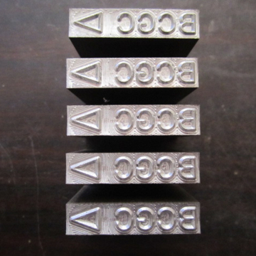SKD11 Steel Punch Stamp Set for Custom Machining and Engraving