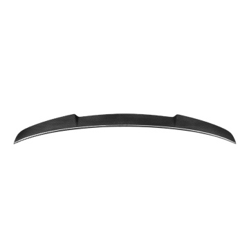 V Style Dry Carbon Fiber Rear Trunk Lip Spoiler for Audi A3 S3 RS3 8V 2013+
