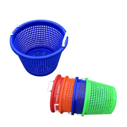 Polyethylene Plastic Shrimp Fish Basket with Handle