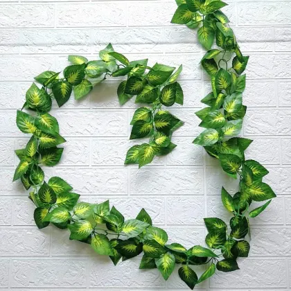 Artificial Ivy Greenery Garland - Faux Foliage Wall Decor