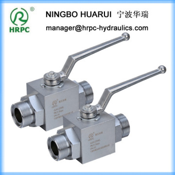 Qjh Hydraulic Parts High Pressure Ball Valve 