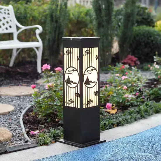 LED simple lawn lamp production