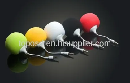 Mini Sponge Balloon Speaker Portable Mini Easy Take Speaker Bobo Ball Mini Speaker 