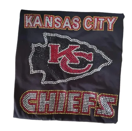 YZX Verified Factory: High Quality Crystal Cleveland Browns Custom Rhinestone Transfer