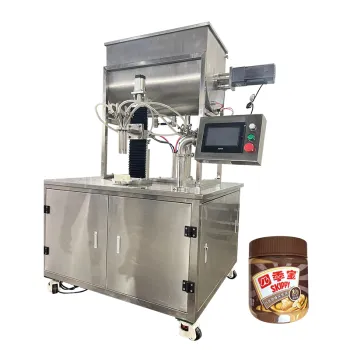 Customizable 2-Head Bottle Filling Machine for Honey, Peanut Butter, Fruit Jam, Chilli Sauce, and Paste Fillings