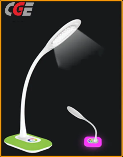 LED Table Lamp Factory Competitive Price Foldable Modern Table Lamp with RGB Colorful for Night Light LED Reading Light