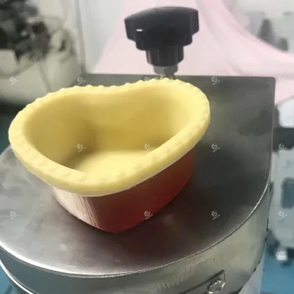 Portuguese Egg Tart Making Machine: Cheap Egg Tart Crust Forming Machine