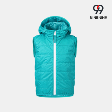 Kids` Hooded Puffer Vest