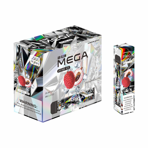 3500 puffs Vape pen with Lychee Ice flavor