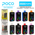 POCO SV 25000 พัฟ vape hongrie