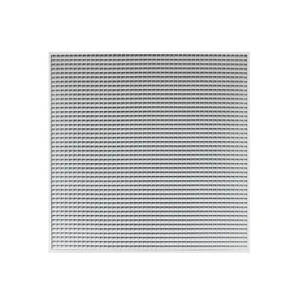 U Frame Aluminum Egg Crate Return Air Grilles