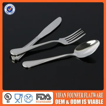 Stainless steel cutlery royalty line cutlery set