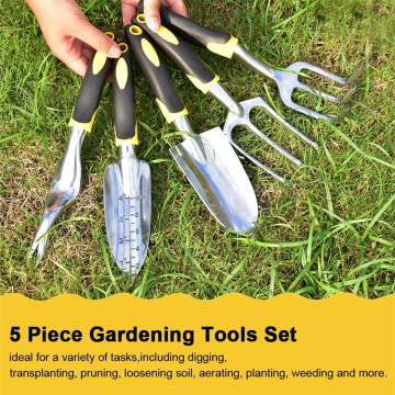 Gardening Tools and Equipment Set with tools