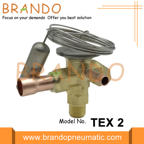 Tex 2 R22/R407C 068Z3284 068Z3305 Válvula de expansión térmica
