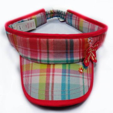 Wholesale cheap cotton sports sun visor / sun visor cap / hat
