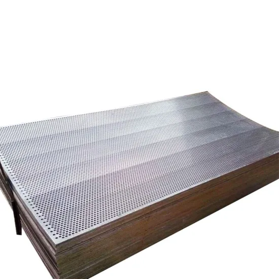 1/4 Inch Round Hole Stainless Steel Food Grade Perforated Metal Sheet