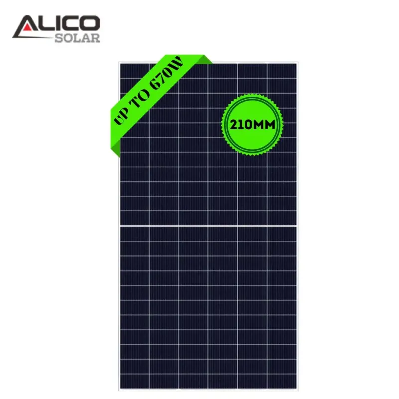 Alicosolar 1MW Solar Panel Plant Structure for Flat Roof and Open Field Mounting