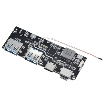 QC4.0 &amp; QC3.0 LED double USB 5V 4.5A 22,5W Banque d'alimentation avec protection de type C et température