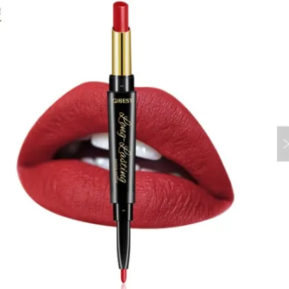QIBEST Cosmetics Wholesale Matte Red Lipstick