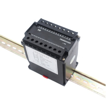 3P4W Transduser Pemancar Tiga Fase 4-20MA RS485 Pengukuran Daya Aktif
