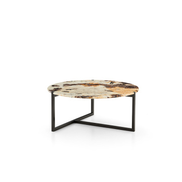 mesa de té de mármol mesa de café de lujo moderna