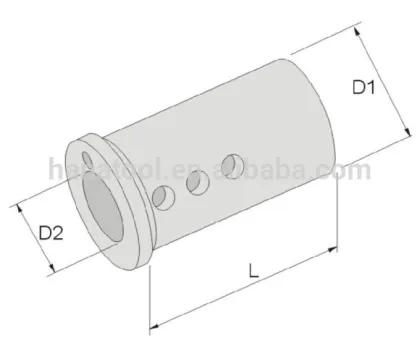 VDI (DIN69880) RS-W adjustable sleeve E40-10