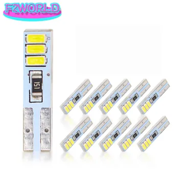 F2World T5 LED Dashboard Lights - Super Bright White 12V DC