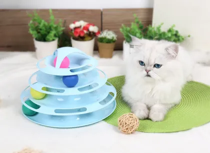 Cat ball tracks toy pet toy interactive toys