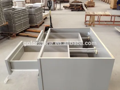 Hot sale Shaker door oppein kitchen cabinets made in China