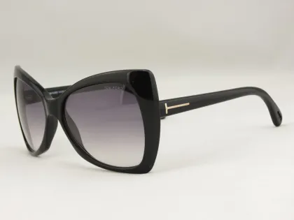 Black Womens Prescription Tom Ford Sunglasses Tf 0227 01p 63mm Hard Resin Lens
