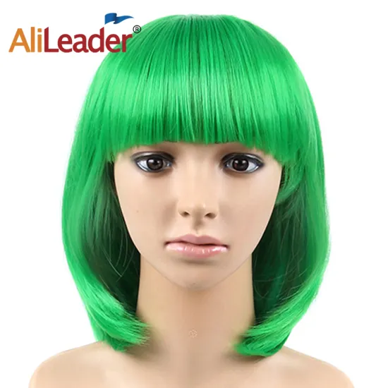 AliLeader New Fashion Colorful Synthetic Heat Resistant Bob Wigs