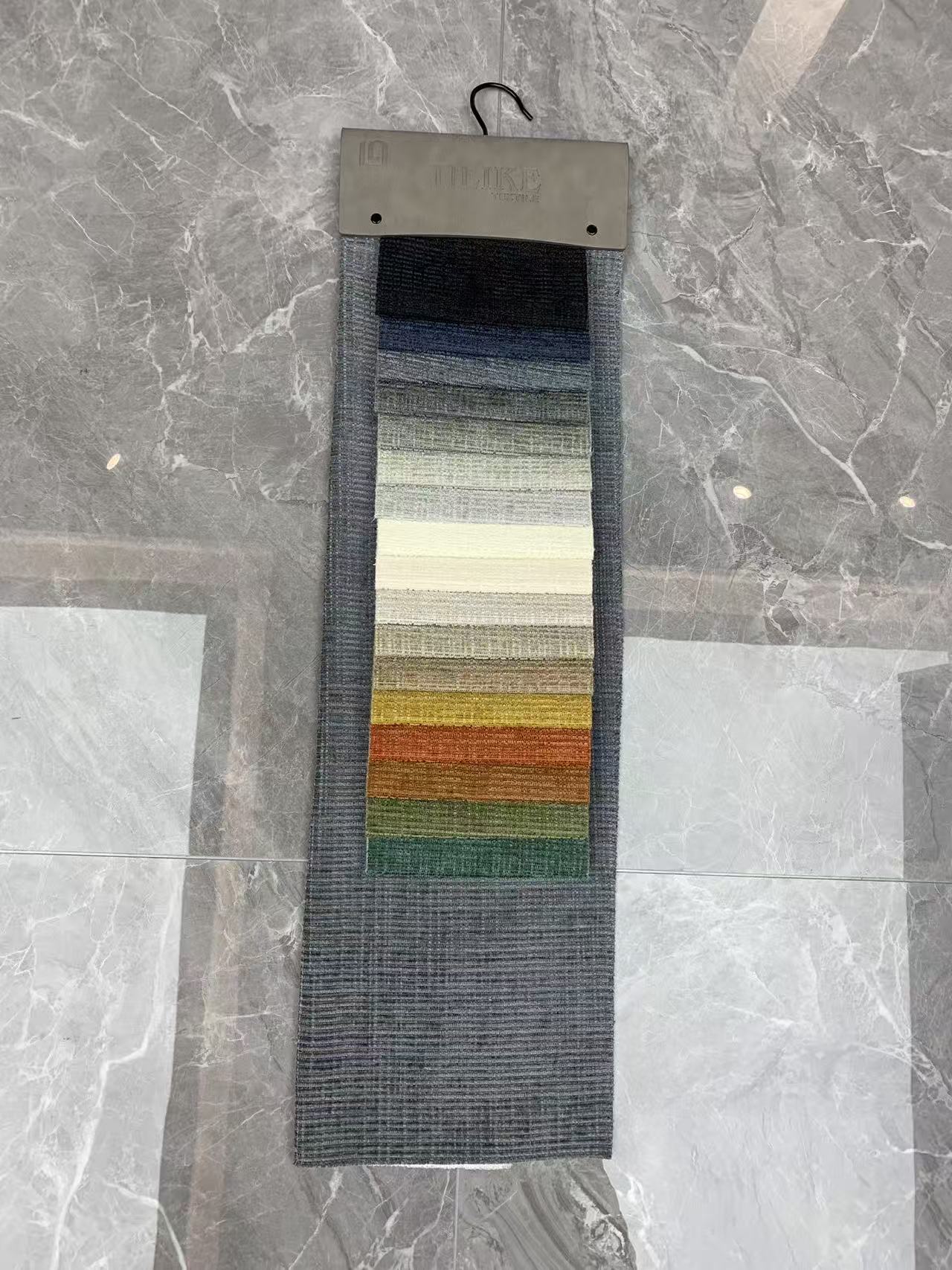 Comfortable Modern Striped Chenille Fabric for Furniture