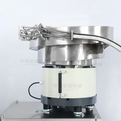 Automatic Screw Capping Machines for Plastic Bottles with Vibratory Feeder