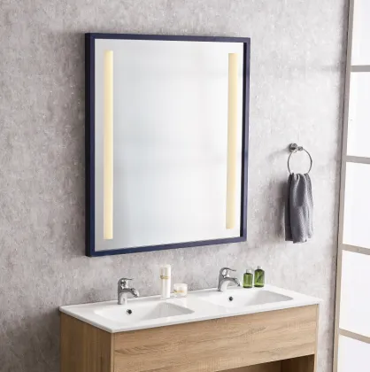 bathroom smart mirror Acrylic frame vanity LED mirror