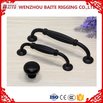 Matte black American shake handshandle European cabinet wardrobe door handle ,Contemporary and contracted drawer door hardwa