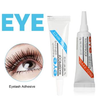 Professional Eyelash Glue Clear-white/Dark-black Waterproof Eye Lash Glue False Eyelashes Makeup Adhesive Cosmetic Tools TSLM1