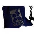 Customized Navy velvet jewelry gift bag with logo