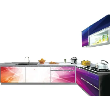 Guangzhou Big Kitchen Cabinets: Popular Ready-Made Simple Kitchen Cabinets in UK
