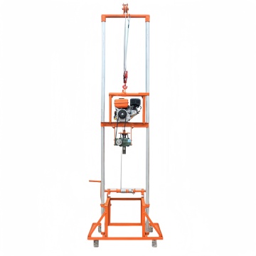 Rig penggerudian lombong petrol mudah alih untuk air rig penggerudian kos mesin
