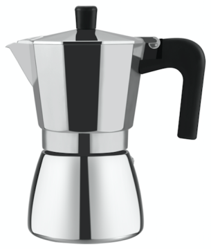 Heavy Duty Aluminum and Stainless Steel Coffee Pot
