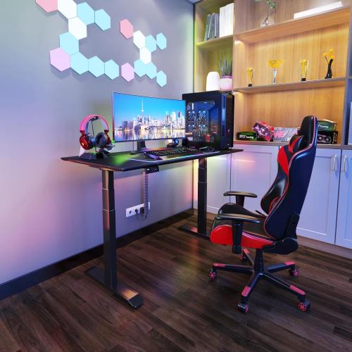  Gaming table desk Electric Height Adjustable Gaming Desk Factory